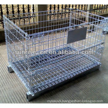 wire mesh contianer for pallet racking